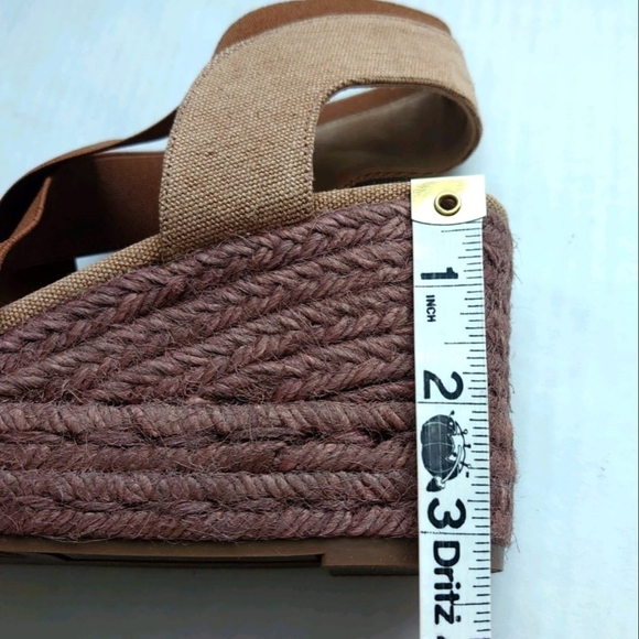 Castaner Women's Espadrilles Wedge Sandals Brown Size 39 NEW - Picture 9 of 9